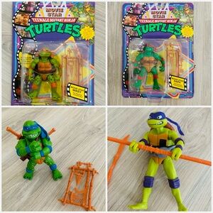 Teenage Mutant Ninja Turtles set of 4 Michelangelo Rafael, Leonardo Donatello